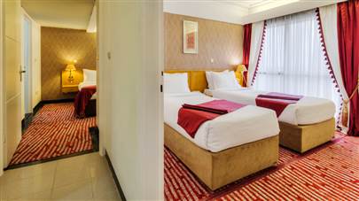 آپارتمان دو خوابه هتل پارس مشهد آپارتمان دو خوابه هتل پارس مشهد